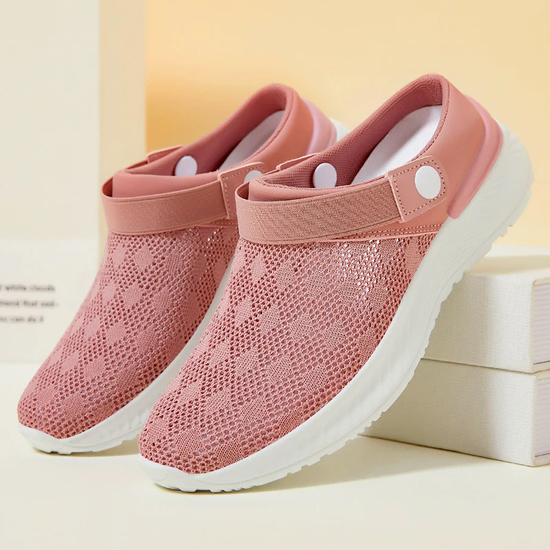 Damen Komfortable Slip-On Freizeitschuhe mit elastischem Knöchelriegel Heidi Mode - Image 2