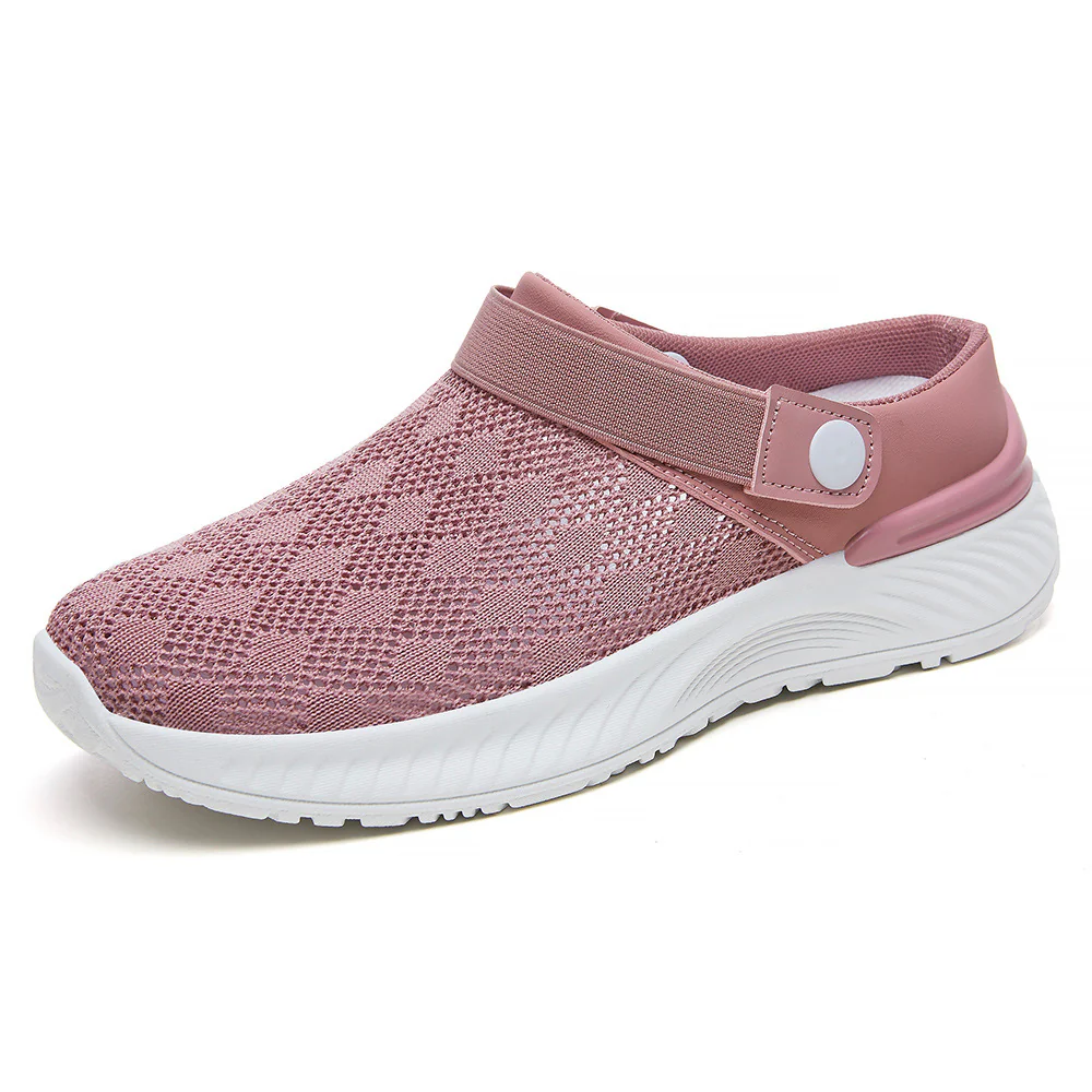 Damen Komfortable Slip-On Freizeitschuhe mit elastischem Knöchelriegel Heidi Mode - Image 4