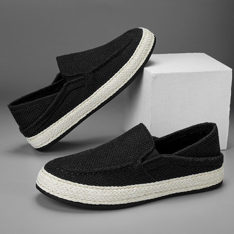 Damen Komfortable Slip-On Freizeitschuhe mit geflochtenem Design Heidi Mode - Image 6