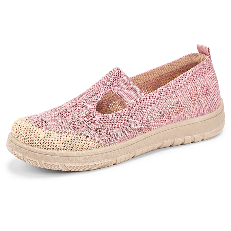 Damen Komfortable Slip-On Freizeitschuhe mit luftdurchlässigem Obermaterial Heidi Mode - Image 8