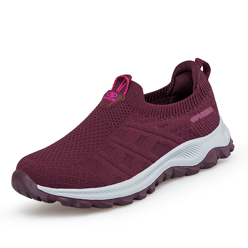 Damen Komfortable Slip-On Laufschuhe mit atmungsaktivem Obermaterial Heidi Mode - Image 5