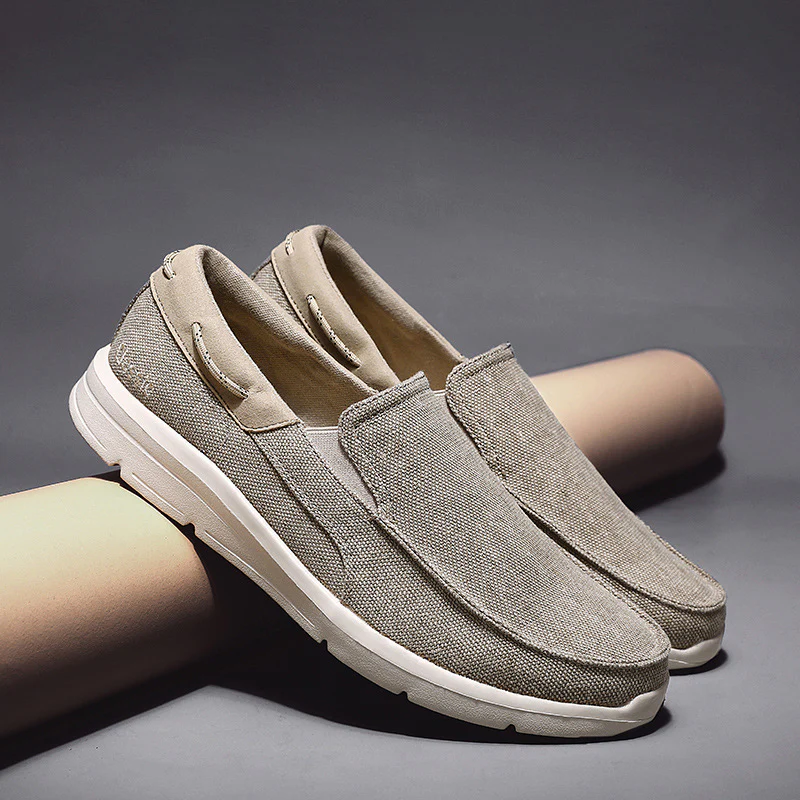 Damen Komfortable Slip-On Schuhe mit weichem Textil-Obermaterial Heidi Mode - Image 2