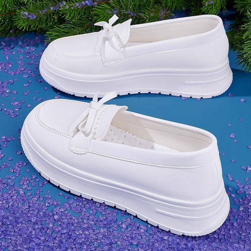 Damen komfortable Slip-On-Sneaker mit eleganter Schleifenapplikation Heidi Mode - Image 6