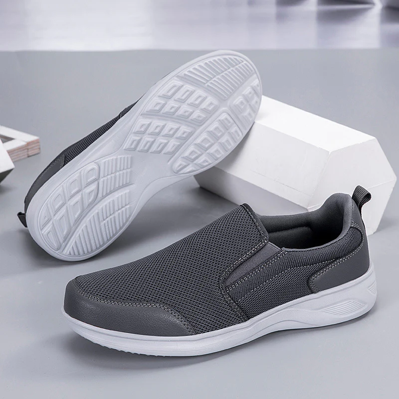 Damen Komfortable Slip-On Sneakers mit atmungsaktivem Mesh-Obermaterial Heidi Mode - Image 4