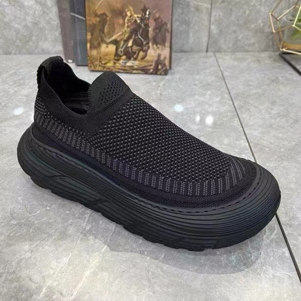 Damen Komfortable Slip-On Sneakers mit atmungsaktivem Obermaterial Heidi Mode - Image 3