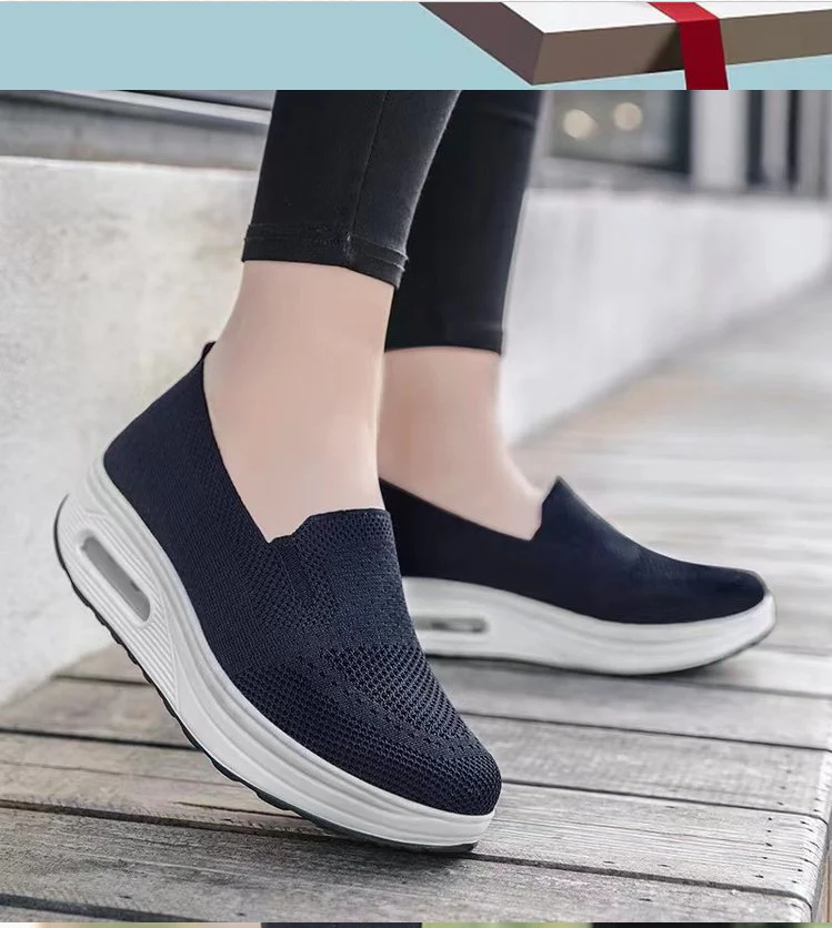Damen Komfortable Slip-On Sneakers mit dämpfendem Air-System Heidi Mode - Image 6