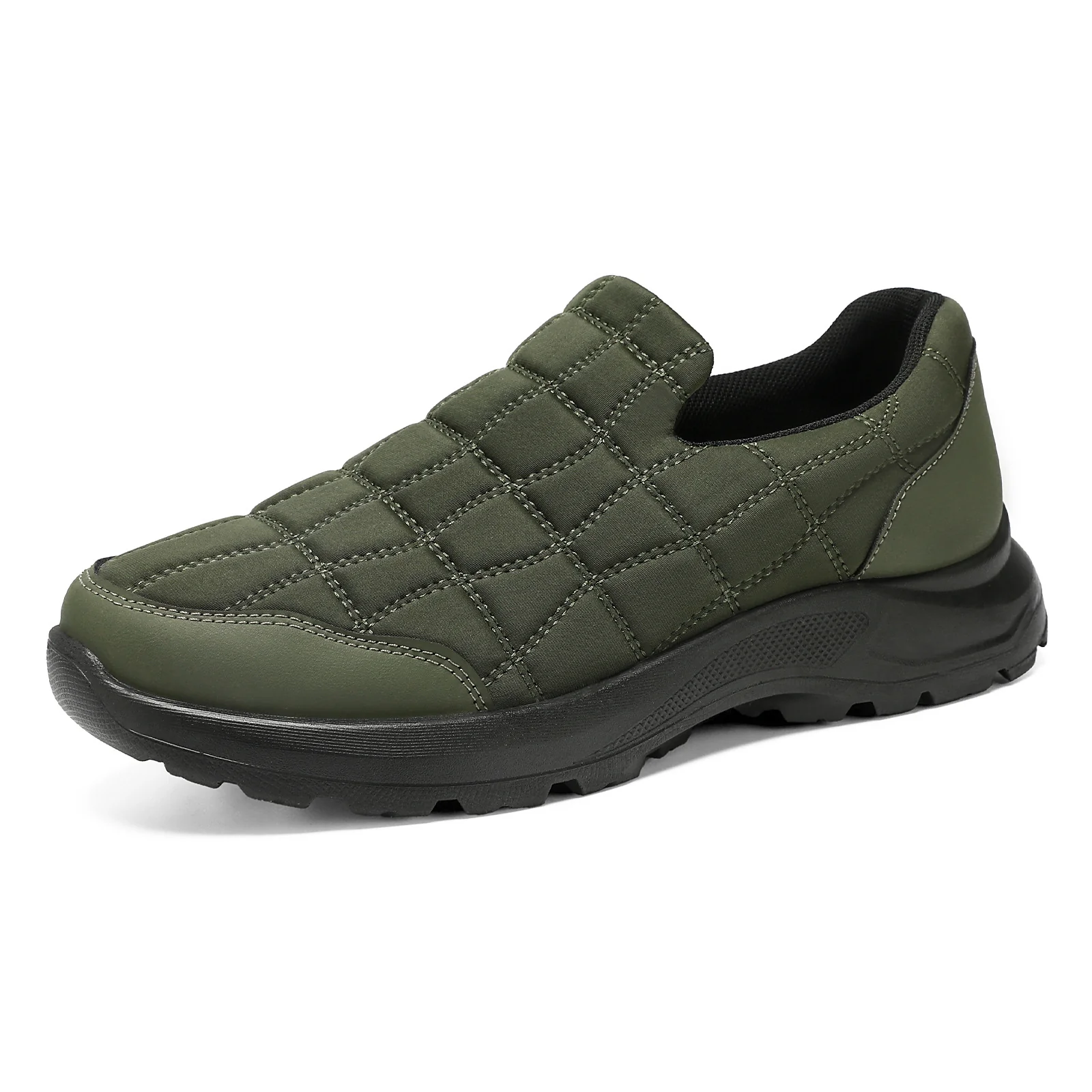 Damen Komfortable Slip-On Sneakers mit gepolstertem Schaft Heidi Mode - Image 9