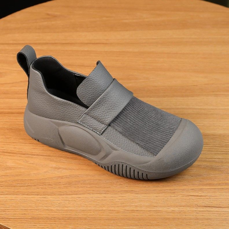 Damen Komfortable Slip-On Sneakers mit praktischem Klettverschluss Heidi Mode - Image 2