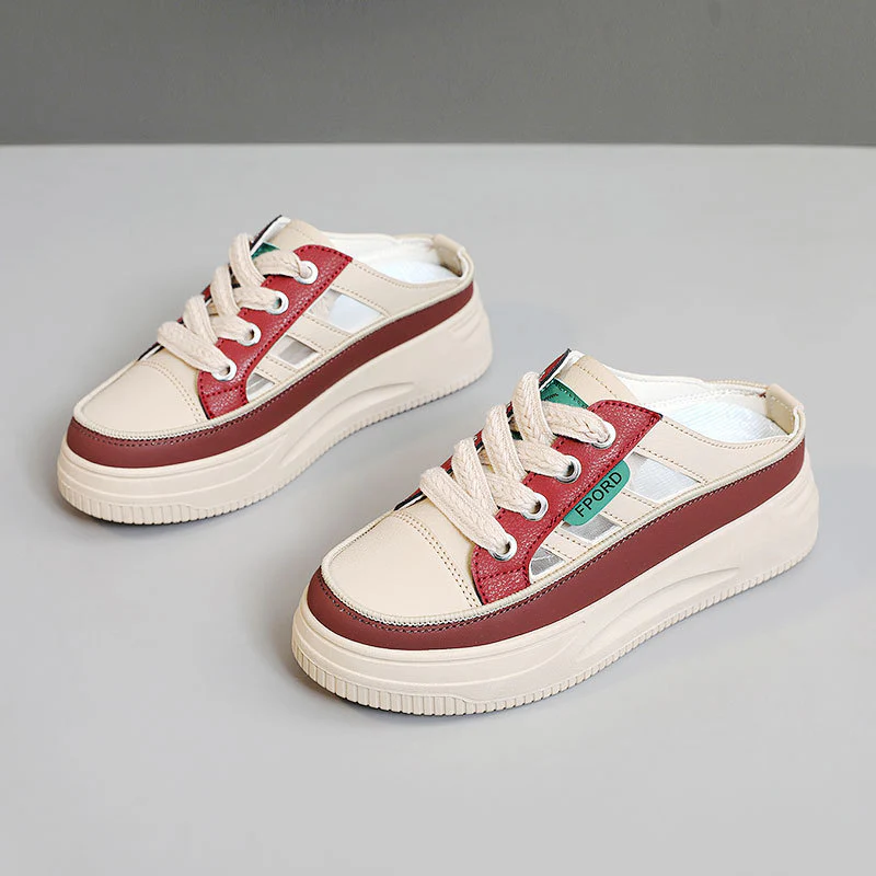 Damen Komfortable Slip-On Sneakers mit trendigem Plateau Heidi Mode - Image 2