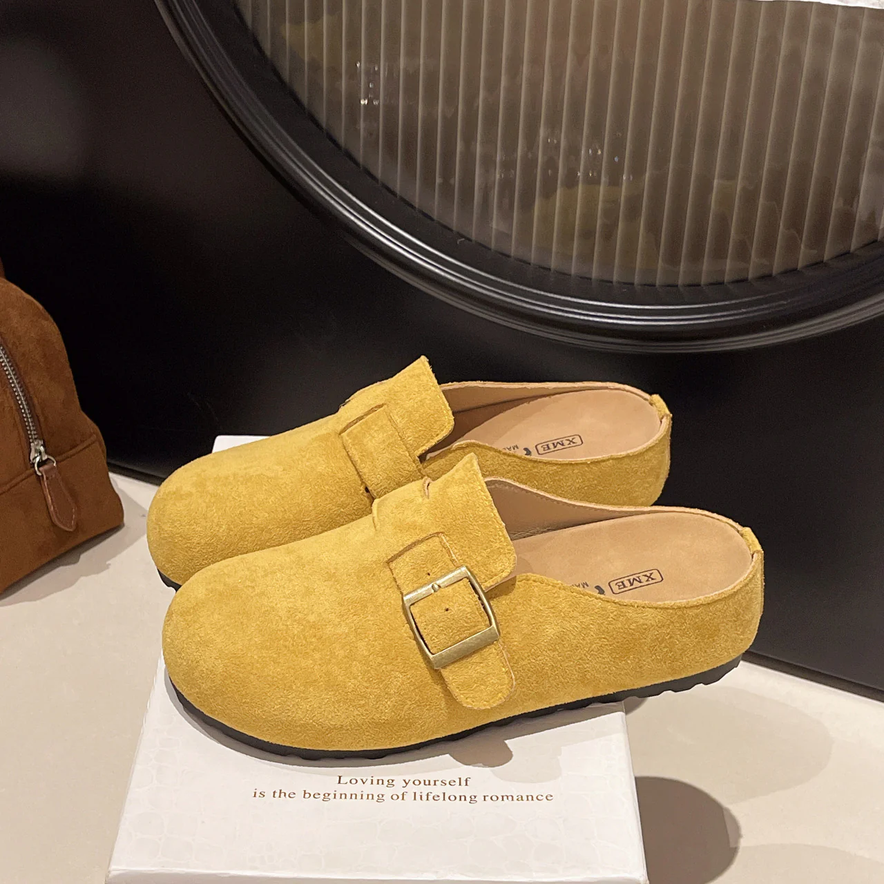 Damen Komfortable Slipper mit elegantem Schnallenverschluss Heidi Mode - Image 3