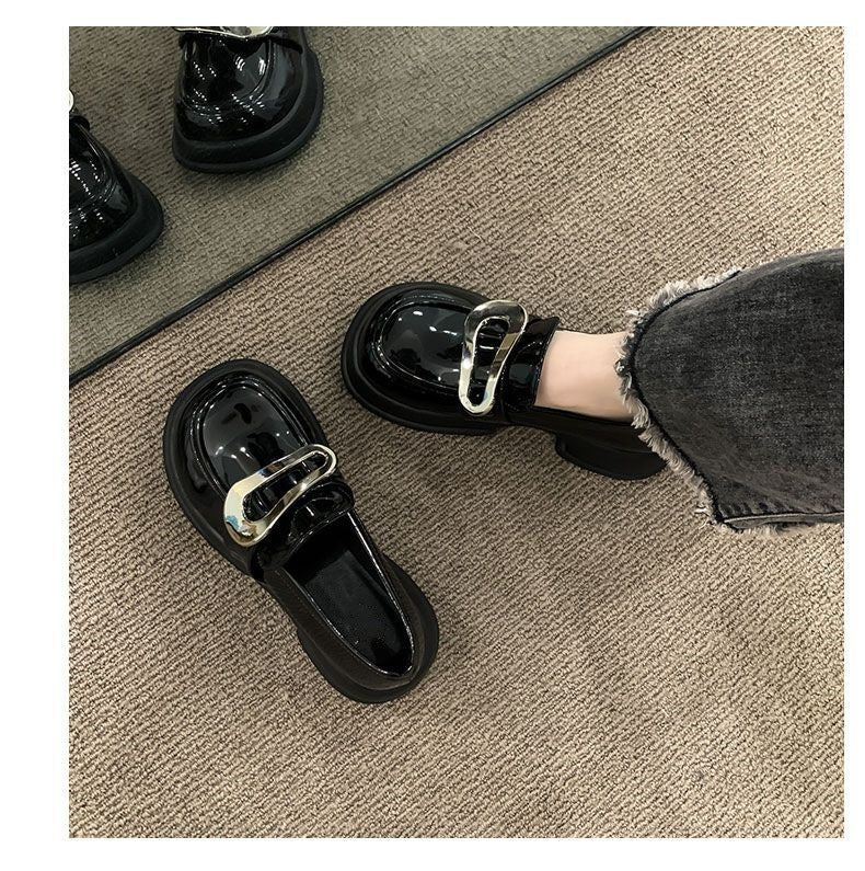 Damen Komfortable Slipper mit glänzender Schnallenverzierung Heidi Mode - Image 4