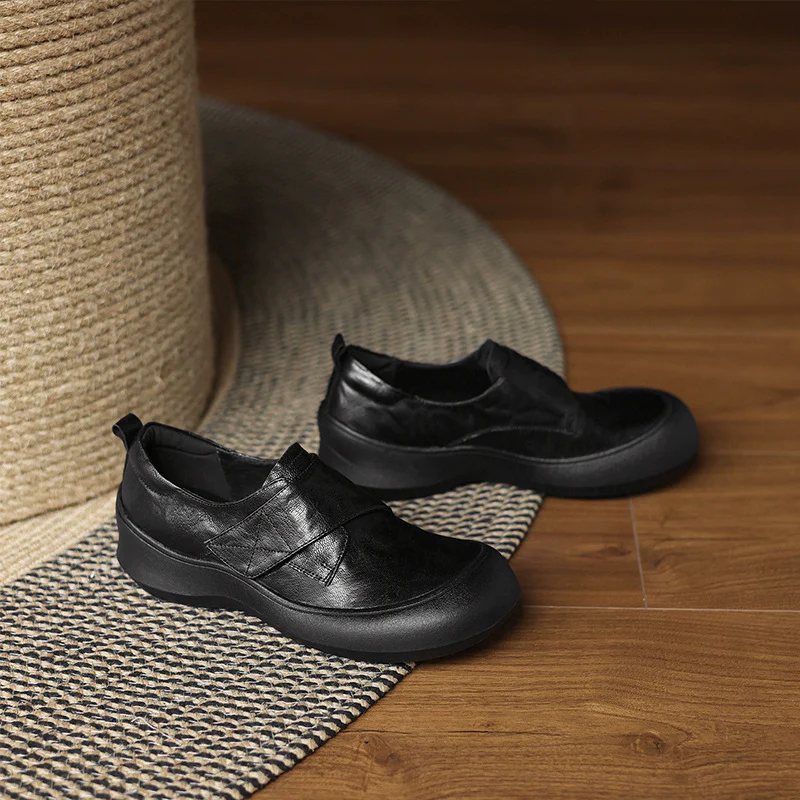 Damen Komfortable Slipper mit seitlichem Gummizug und atmungsaktiver Sohle Heidi Mode - Image 5