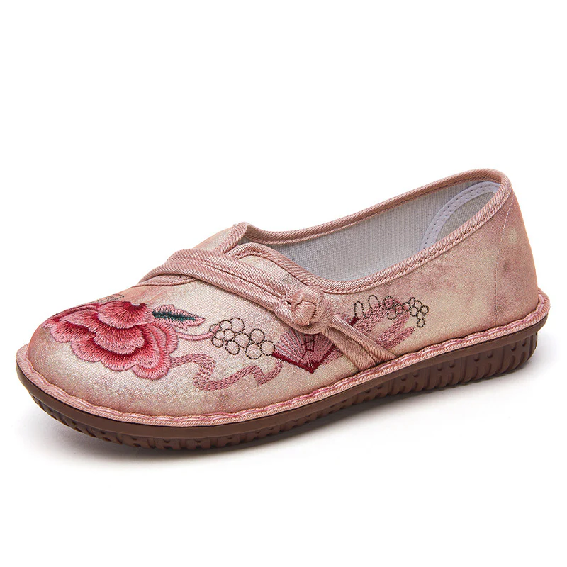 Damen Komfortable Slippers mit floralem Design und elastischem Riemen Heidi Mode - Image 5
