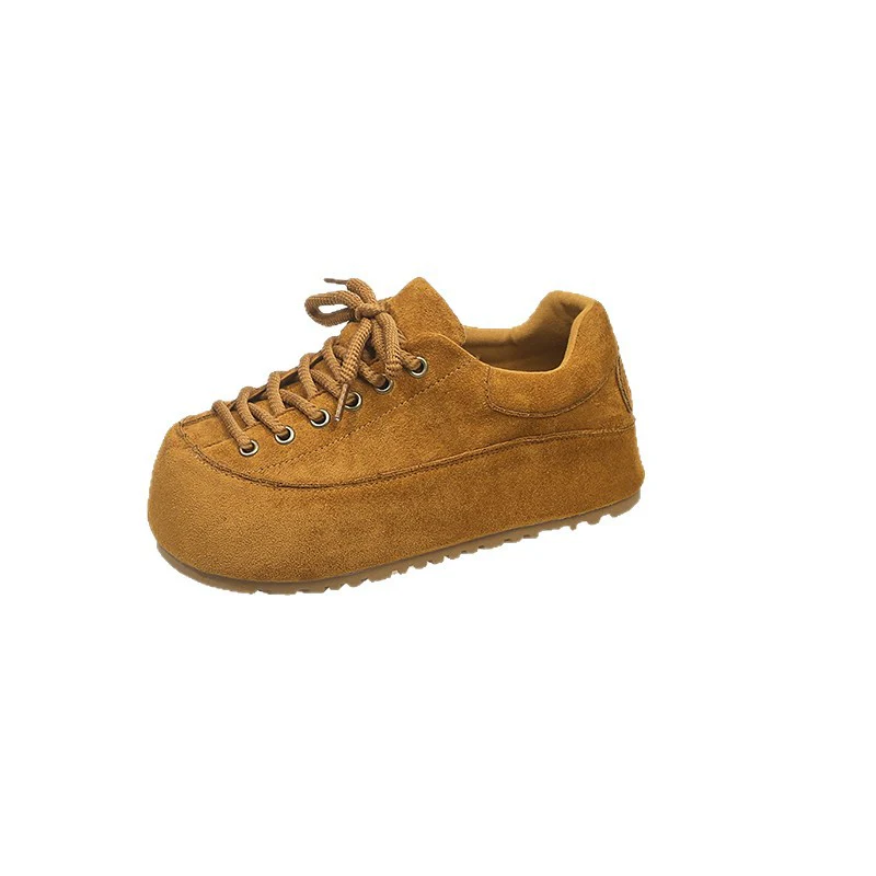 Damen Komfortable Sneaker aus weichem Wildleder Heidi Mode - Image 5