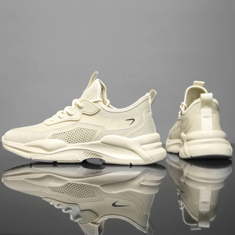 Damen Komfortable Sneaker mit atmungsaktivem Mesh-Obermaterial und dämpfendem Sohlenkonzept Heidi Mode - Image 3