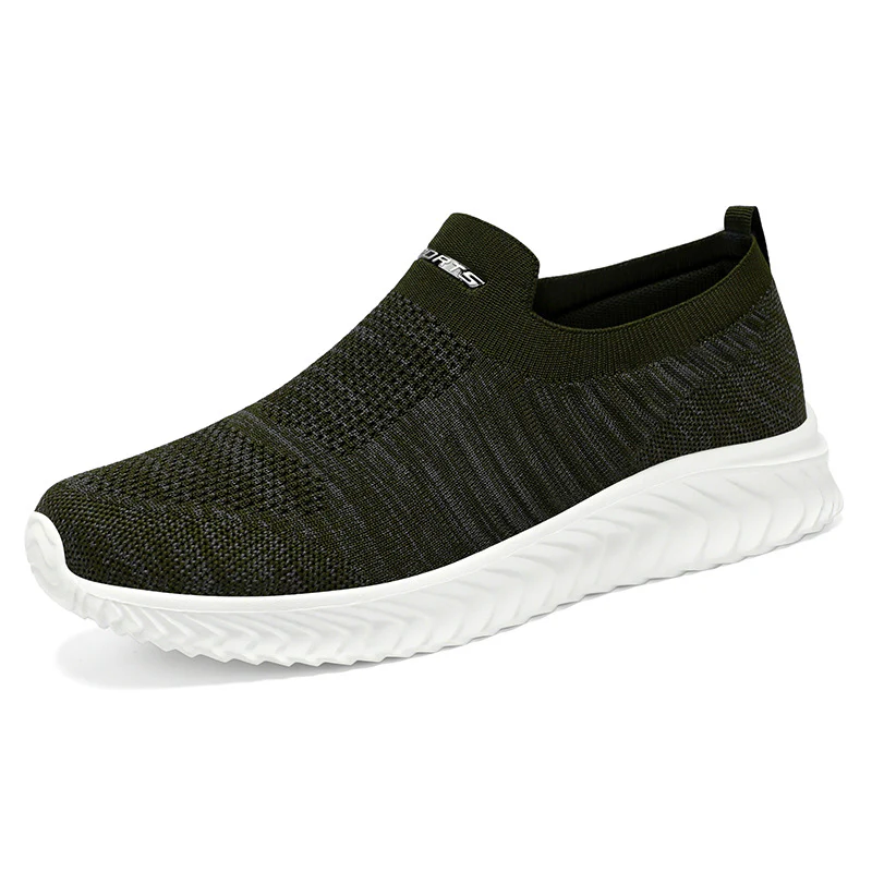 Damen Komfortable Sneaker mit elastischem Strickoberteil und rutschfester Sohle Heidi Mode - Image 6