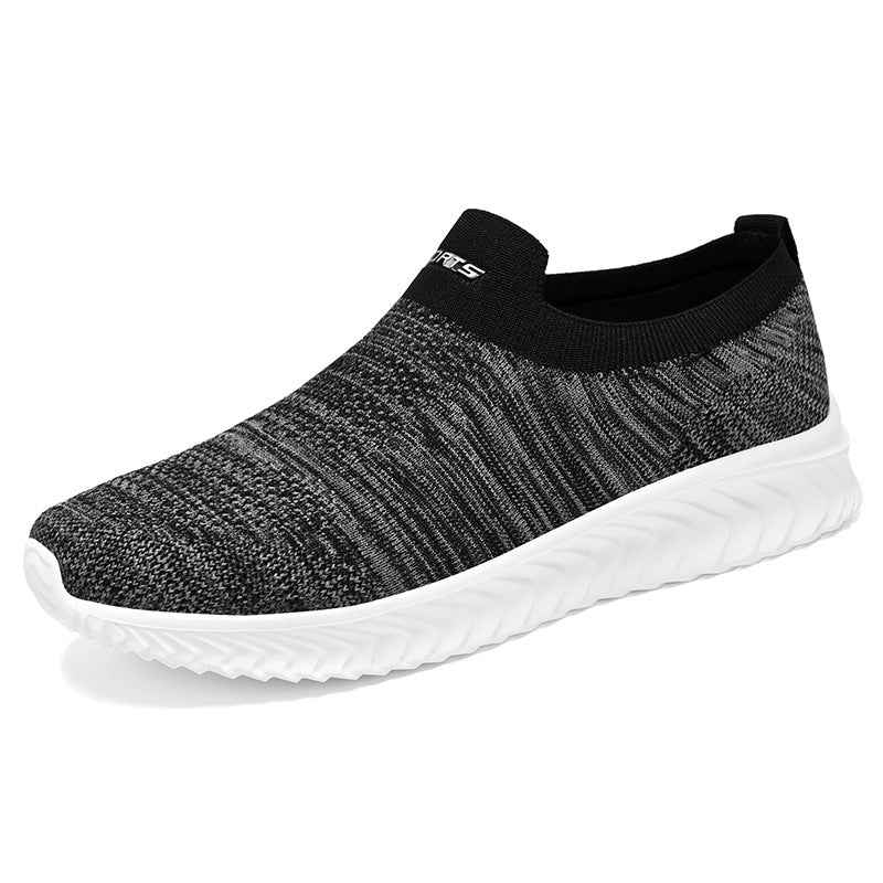 Damen Komfortable Sneaker mit elastischem Strickoberteil und rutschfester Sohle Heidi Mode - Image 8