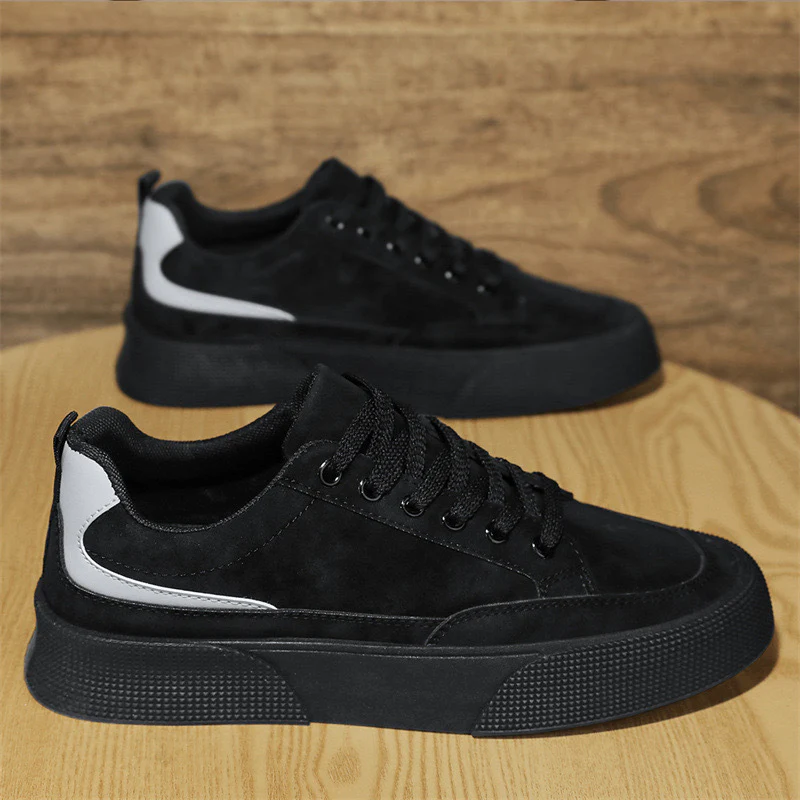 Damen Komfortable Sneaker mit hochwertigem Wildleder-Obermaterial und rutschfester Sohle Heidi Mode - Image 3