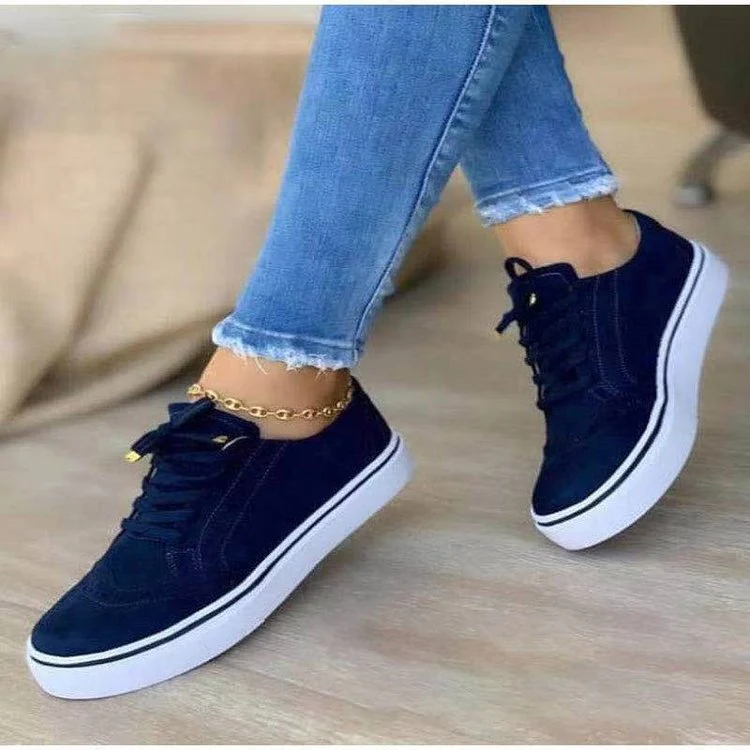 Damen Komfortable Sneaker mit modischem Broguedesign Heidi Mode - Image 6