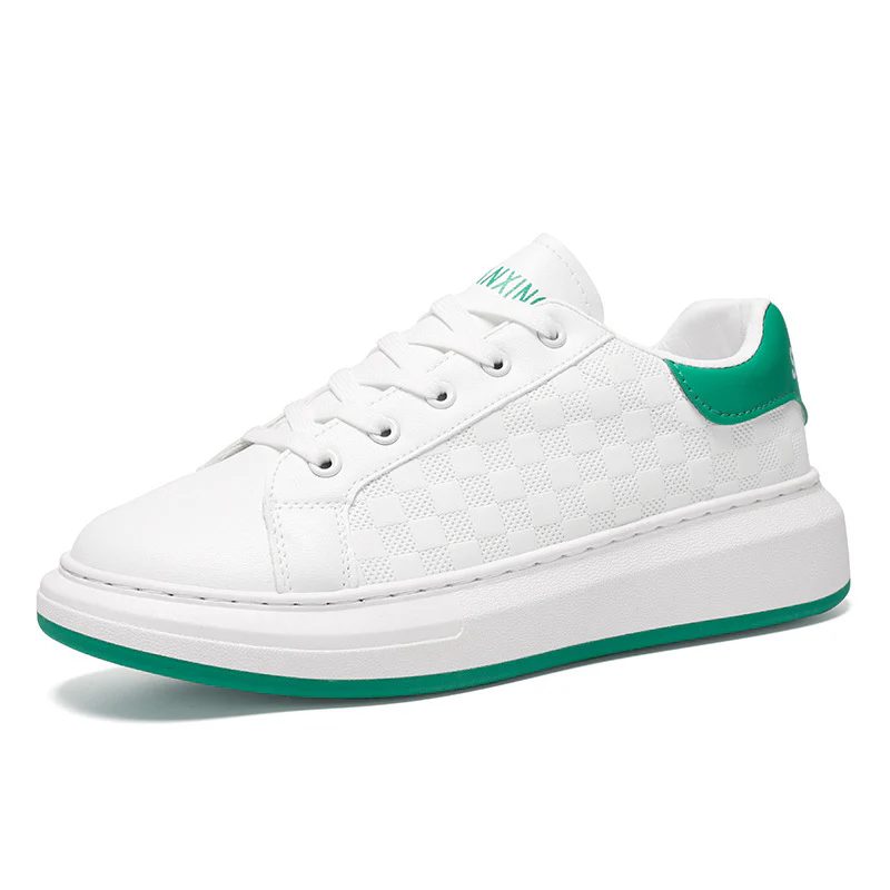 Damen Komfortable Sneaker mit schickem Karomuster und flexibler Laufsohle Heidi Mode - Image 5