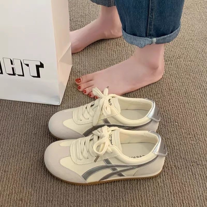 Damen komfortable Sneakers im Retro-Style mit atmungsaktiven Obermaterialien Heidi Mode - Image 2