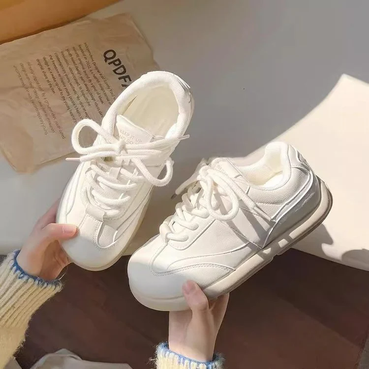 Damen Komfortable Sneakers mit atmungsaktiver Obermaterialstruktur und ergonomischer Dämpfung Heidi Mode - Image 4