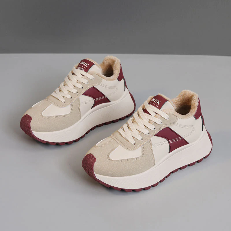 Damen Komfortable Sneakers mit warmem Innenfutter Heidi Mode - Image 2