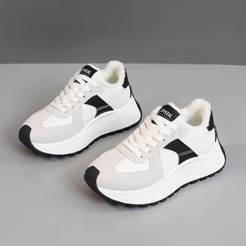 Damen Komfortable Sneakers mit warmem Innenfutter Heidi Mode - Image 6