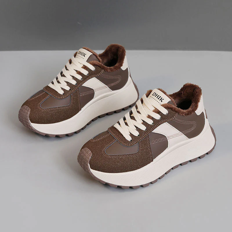 Damen Komfortable Sneakers mit warmem Innenfutter Heidi Mode - Image 8