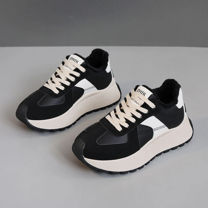 Damen Komfortable Sneakers mit warmem Innenfutter Heidi Mode - Image 9