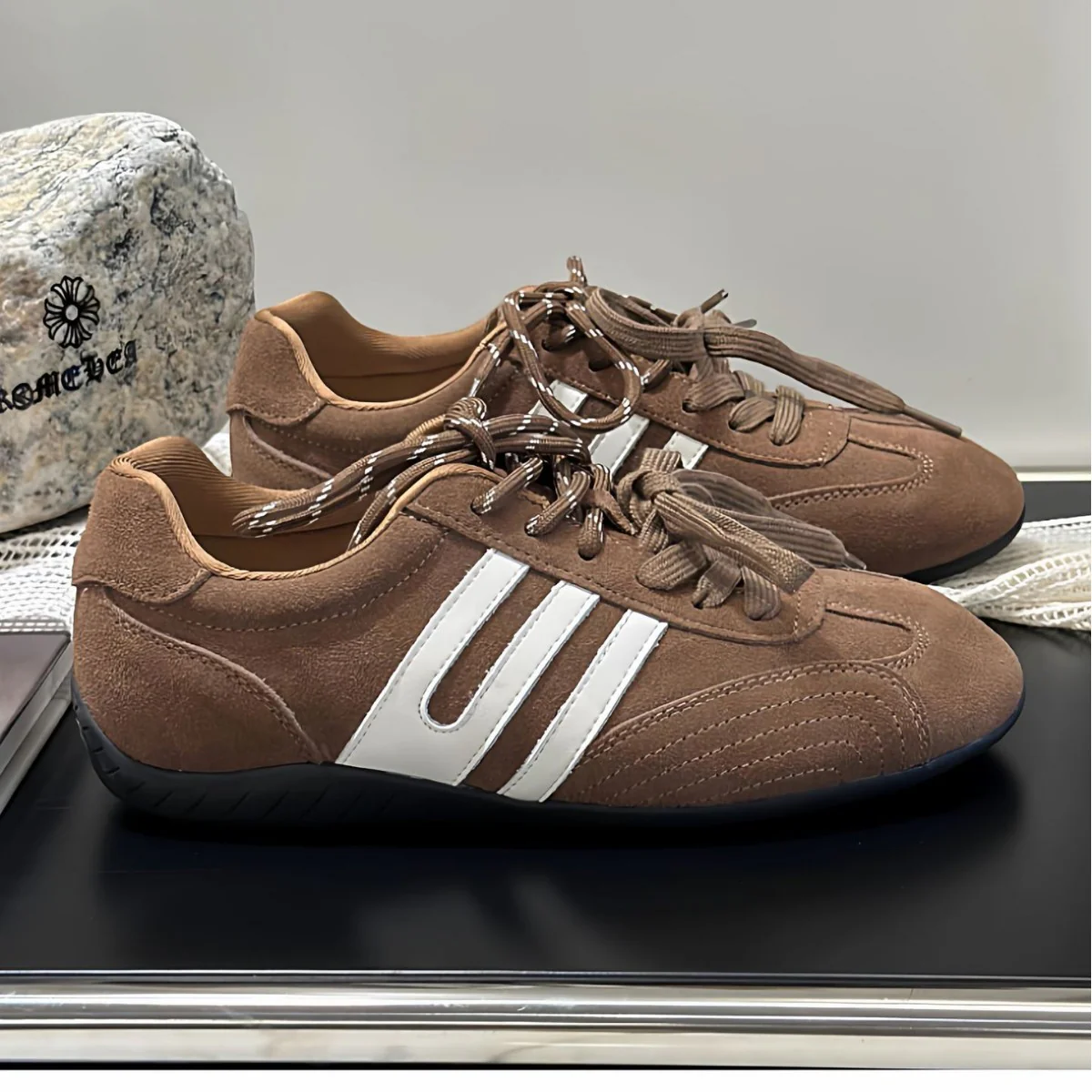 Damen Komfortable Sportliche Sneaker mit atmungsaktivem Obermaterial Heidi Mode - Image 3