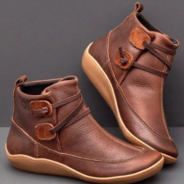 Damen Komfortable Stiefel mit modischem Schnallenverschluss Heidi Mode - Image 2