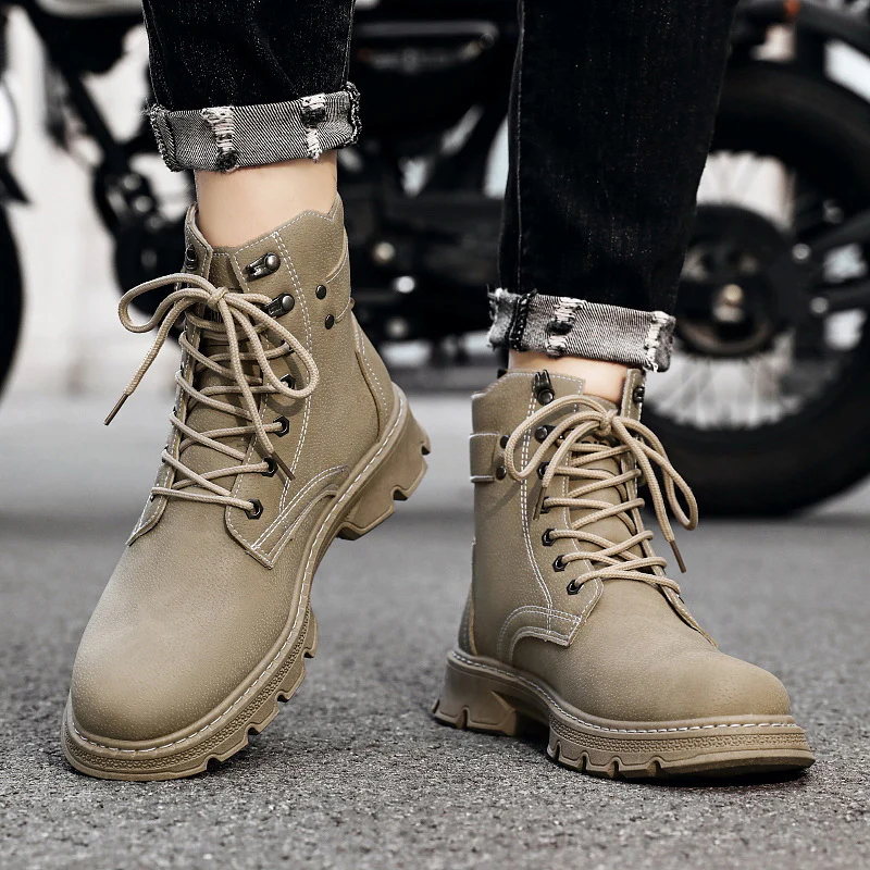 Damen Komfortable Stiefel mit seitlichem Reißverschluss und robuster Sohle Heidi Mode - Image 2