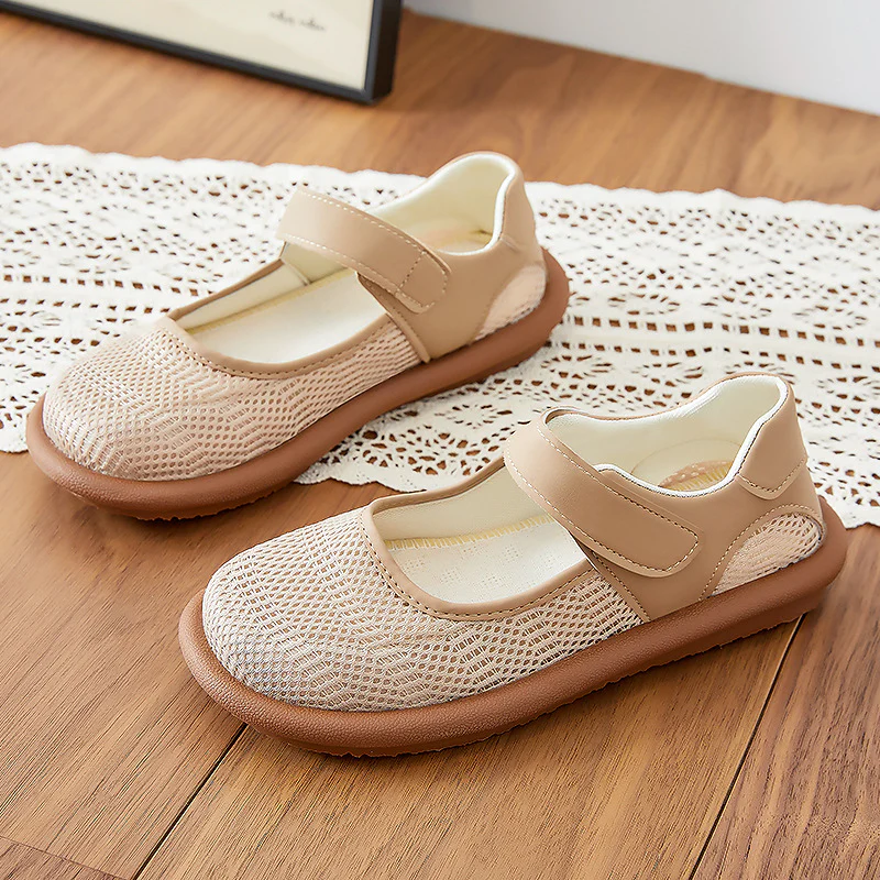 Damen Komfortable und atmungsaktive Klettverschluss-Schuhe Heidi Mode