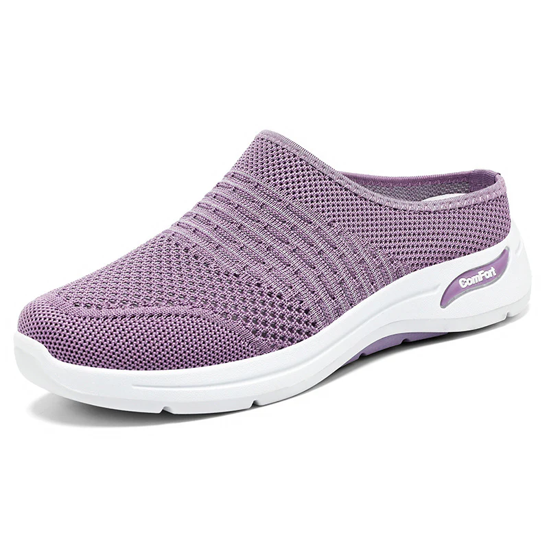 Damen Komfortable und atmungsaktive Slip-On Schuhe Heidi Mode - Image 8