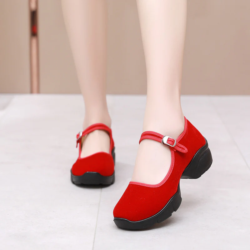 Damen Komfortable und elegante Mary Jane Schuhe mit stylishen Details Heidi Mode - Image 2