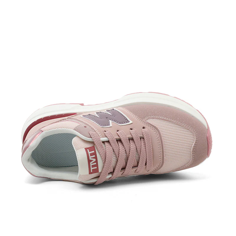 Damen Komfortable und modische Sneaker mit dicker Laufsohle Heidi Mode - Image 4