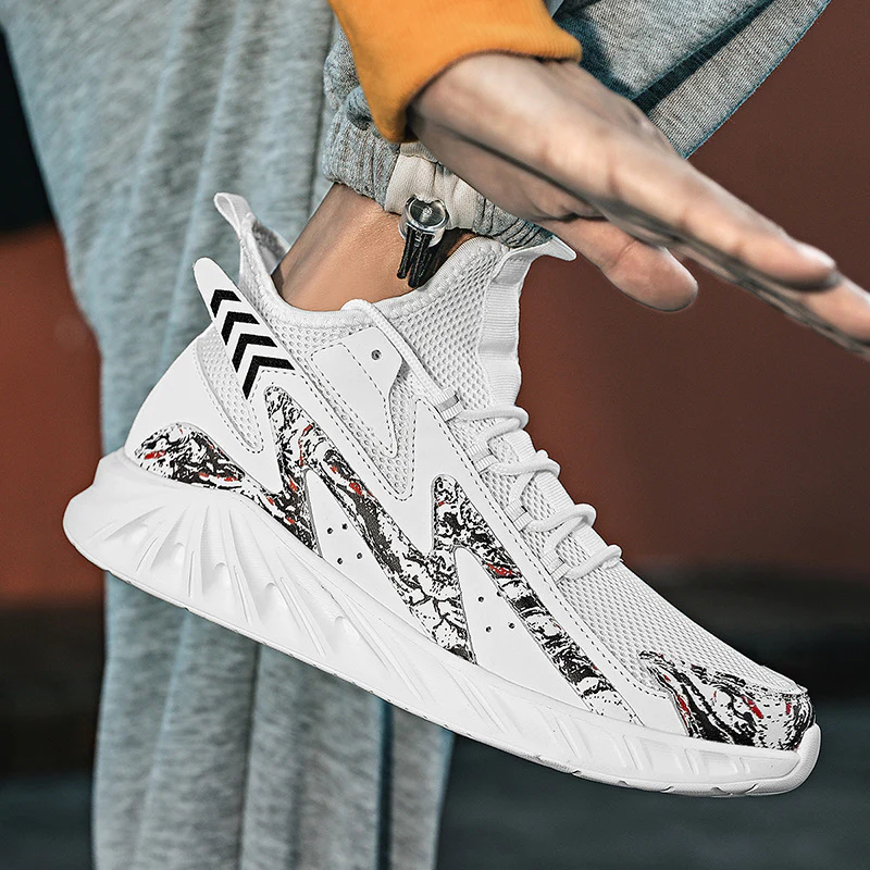 Damen Komfortable und stylische Laufschuhe mit elastischem Strick-Obermaterial Heidi Mode - Image 2