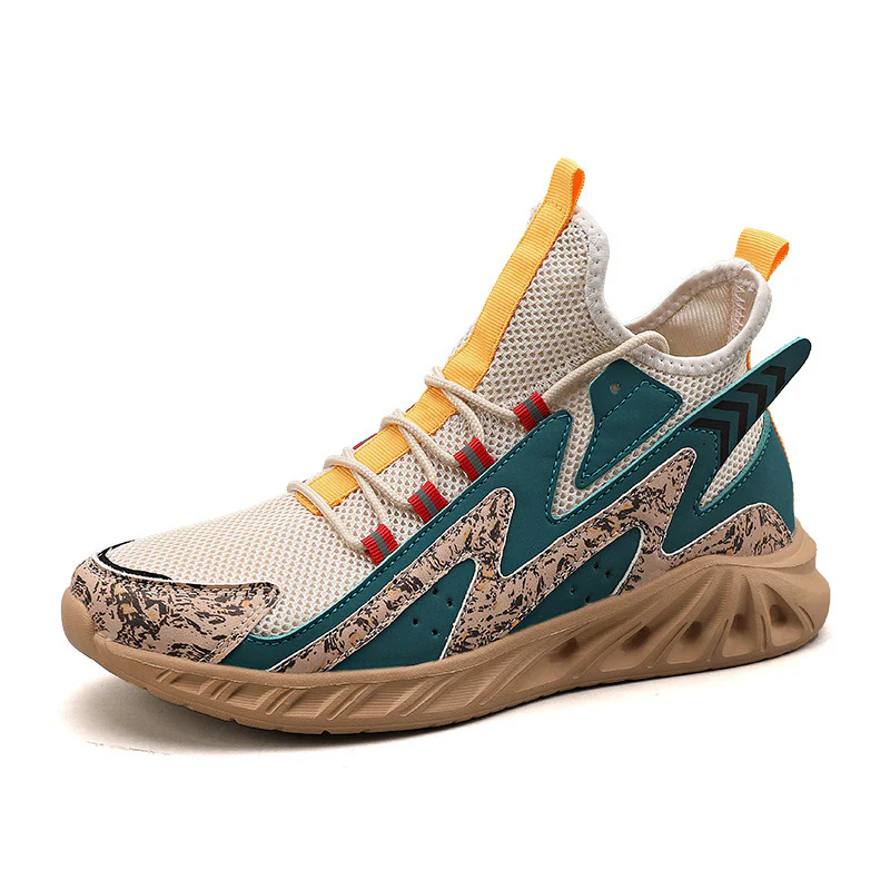 Damen Komfortable und stylische Laufschuhe mit elastischem Strick-Obermaterial Heidi Mode - Image 8