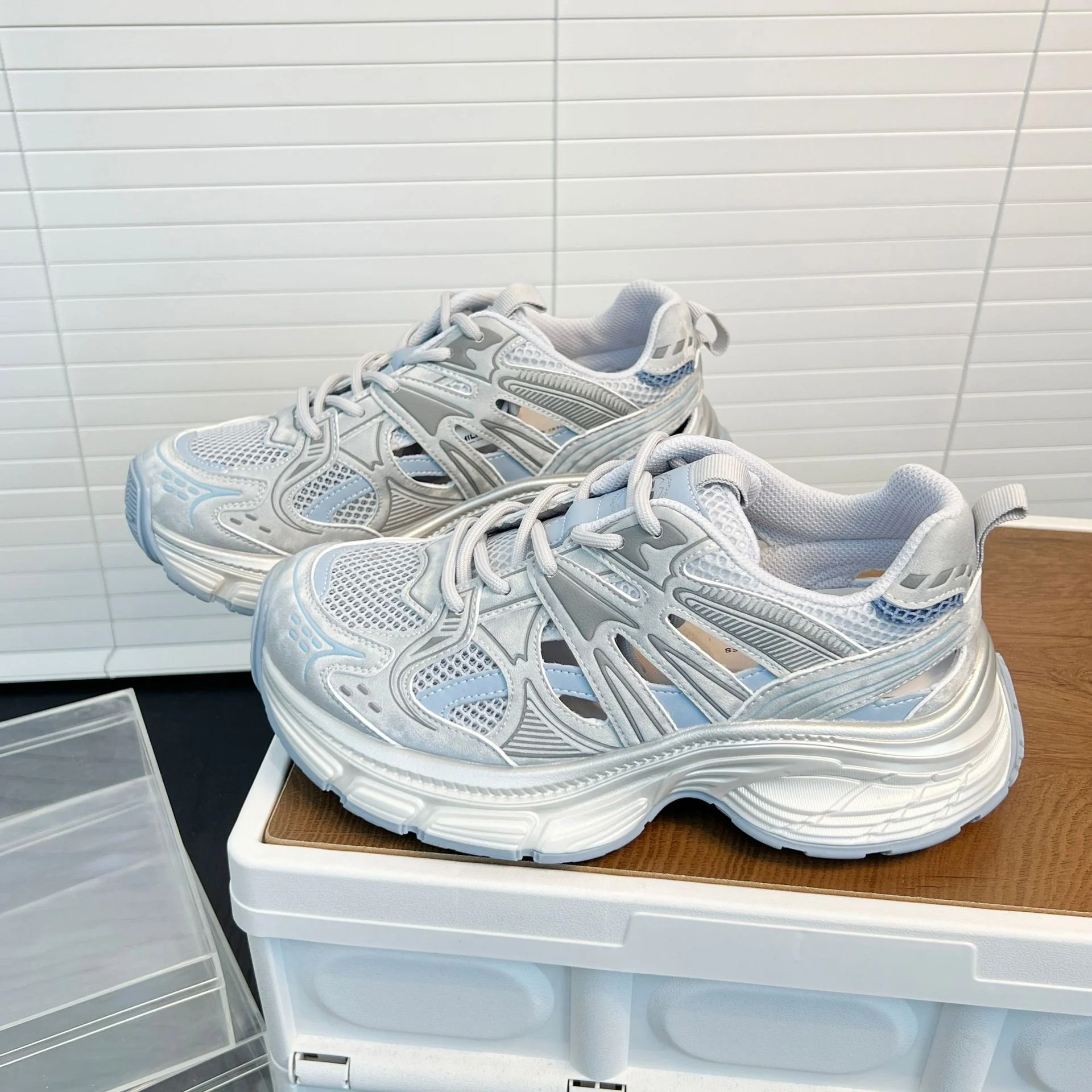 Damen Komfortable und stylische Sneakers mit innovativem Luftpolstersystem Heidi Mode