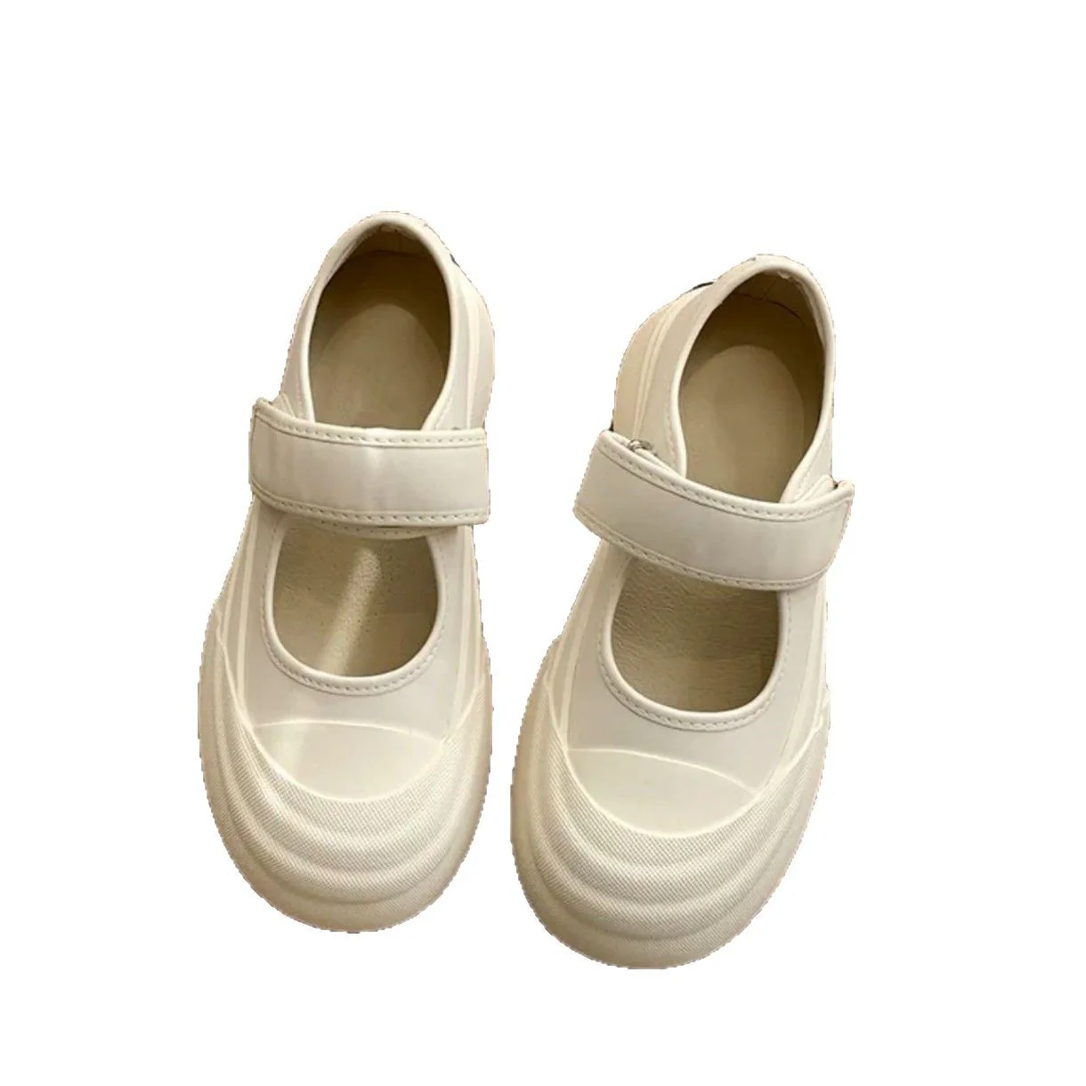 Damen Komfortable Velours-Sneaker mit Klettverschluss Heidi Mode - Image 5