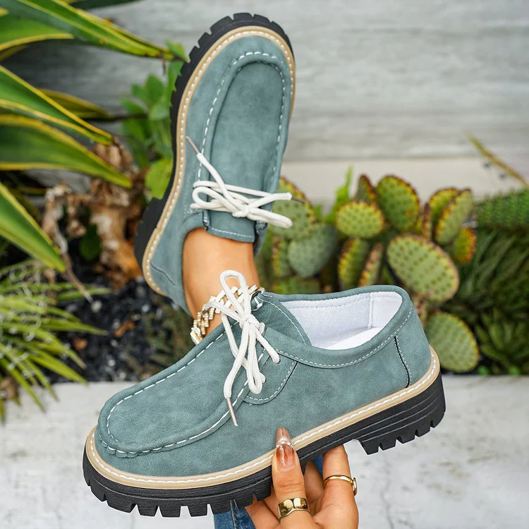 Damen Komfortable Walking-Schuhe mit stabiler Profilsohle und lässigem Design Heidi Mode - Image 12