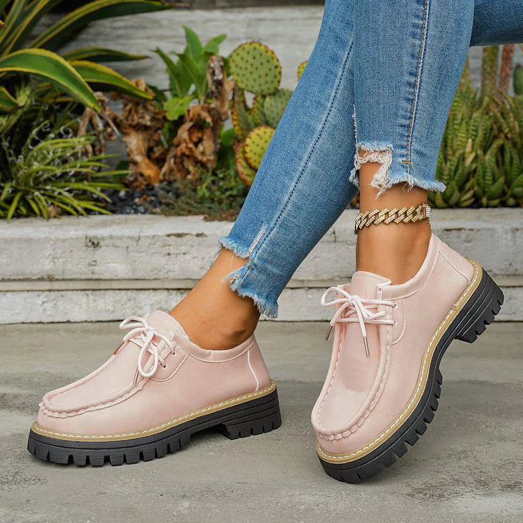 Damen Komfortable Walking-Schuhe mit stabiler Profilsohle und lässigem Design Heidi Mode - Image 9