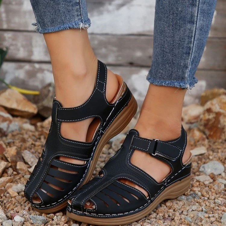 Damen Komfortable Wandersandalen mit ergonomischer Sohle und hochwertiger Oberflächenstruktur Heidi Mode - Image 2