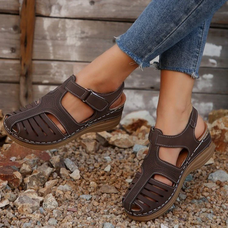 Damen Komfortable Wandersandalen mit ergonomischer Sohle und hochwertiger Oberflächenstruktur Heidi Mode - Image 3
