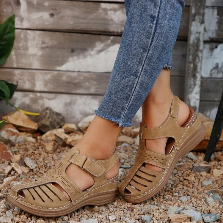 Damen Komfortable Wandersandalen mit ergonomischer Sohle und hochwertiger Oberflächenstruktur Heidi Mode - Image 7