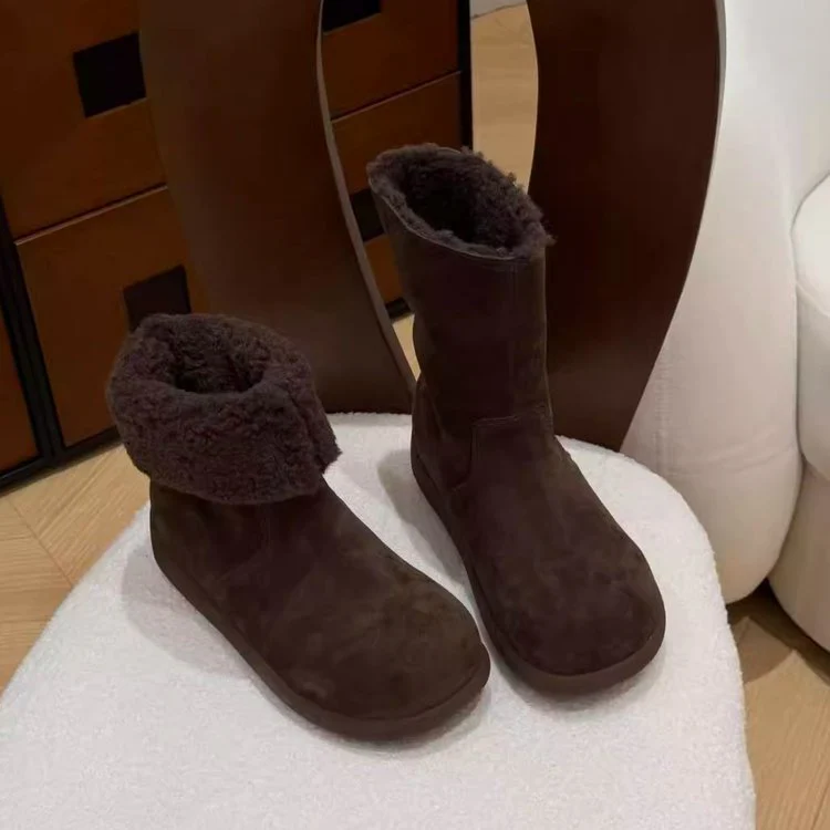 Damen Komfortable Winterboots mit kuscheligem Futter und rutschfester Sohle Heidi Mode - Image 6