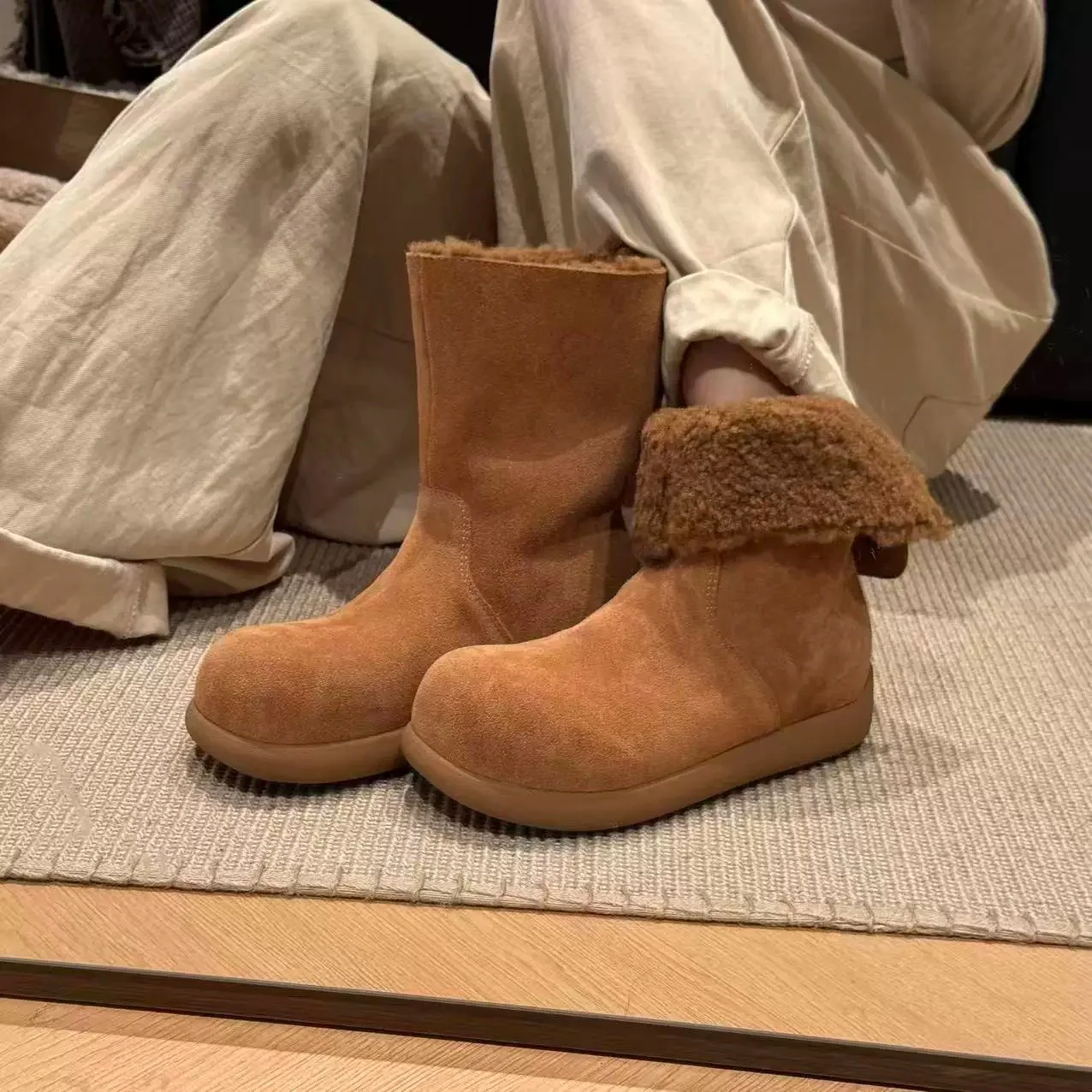Damen Komfortable Winterboots mit weich gefüttertem Innenbereich Heidi Mode - Image 2