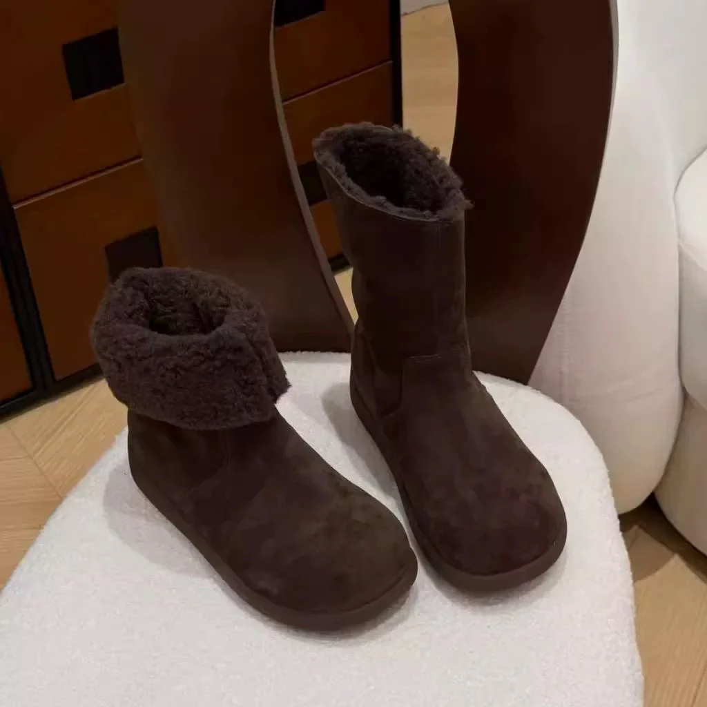 Damen Komfortable Winterboots mit weich gefüttertem Innenbereich Heidi Mode - Image 8