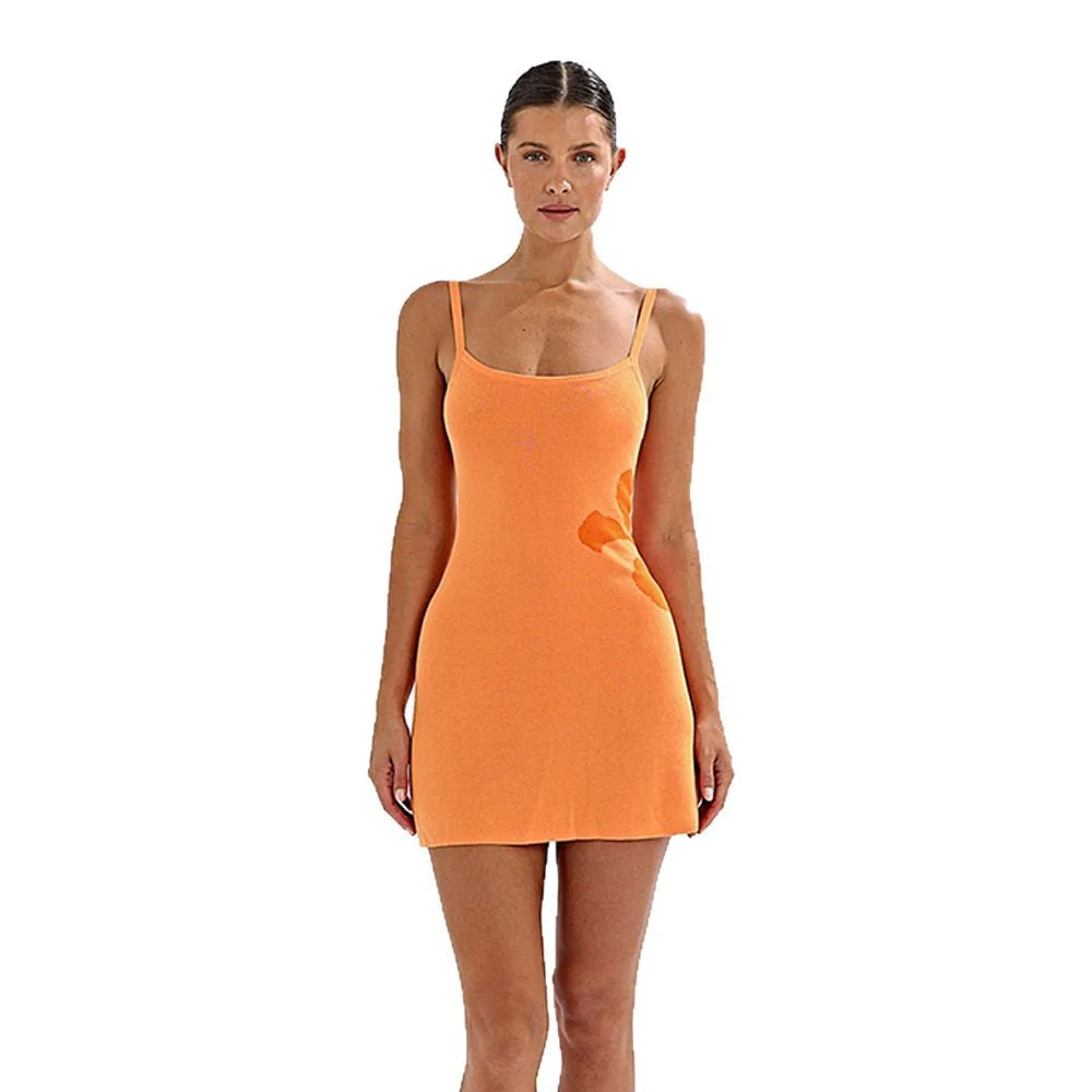 Damen Komfortables Trägerkleid Aus Leichter Baumwolle Heidi-Mode - Image 5